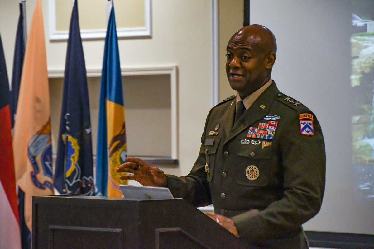 usacac's tweet photo. Today we celebrated Buffalo Soldiers Day on @FortLeavenworth with a Wreath Laying Ceremony and remarks by Lt. Gen. Milford Beagle, CAC CG, held at the FCC. #BuffaloSoldiersDay honors the first Army regiments of African American Soldiers. More photos here➡️ https://t.co/dNrhKofO5W https://t.co/xY07JGXVyk