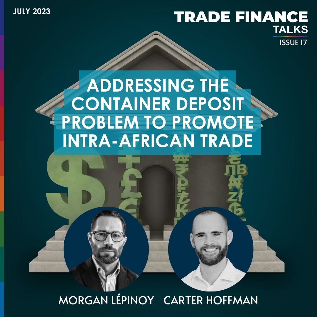 tradefinglobal's tweet photo. Our July issue of #TRADEFINANCETALKS features Morgan Lépinoy of Viatrans, to discuss and explore a new container guarantee solution.
https://t.co/3roLJ3Vt3P

#shipping #eastafrica #shippinglines #internationaltrade #financialsecurity #tradefinance #tradefinanceglobal https://t.co/YAb7jq2jQC