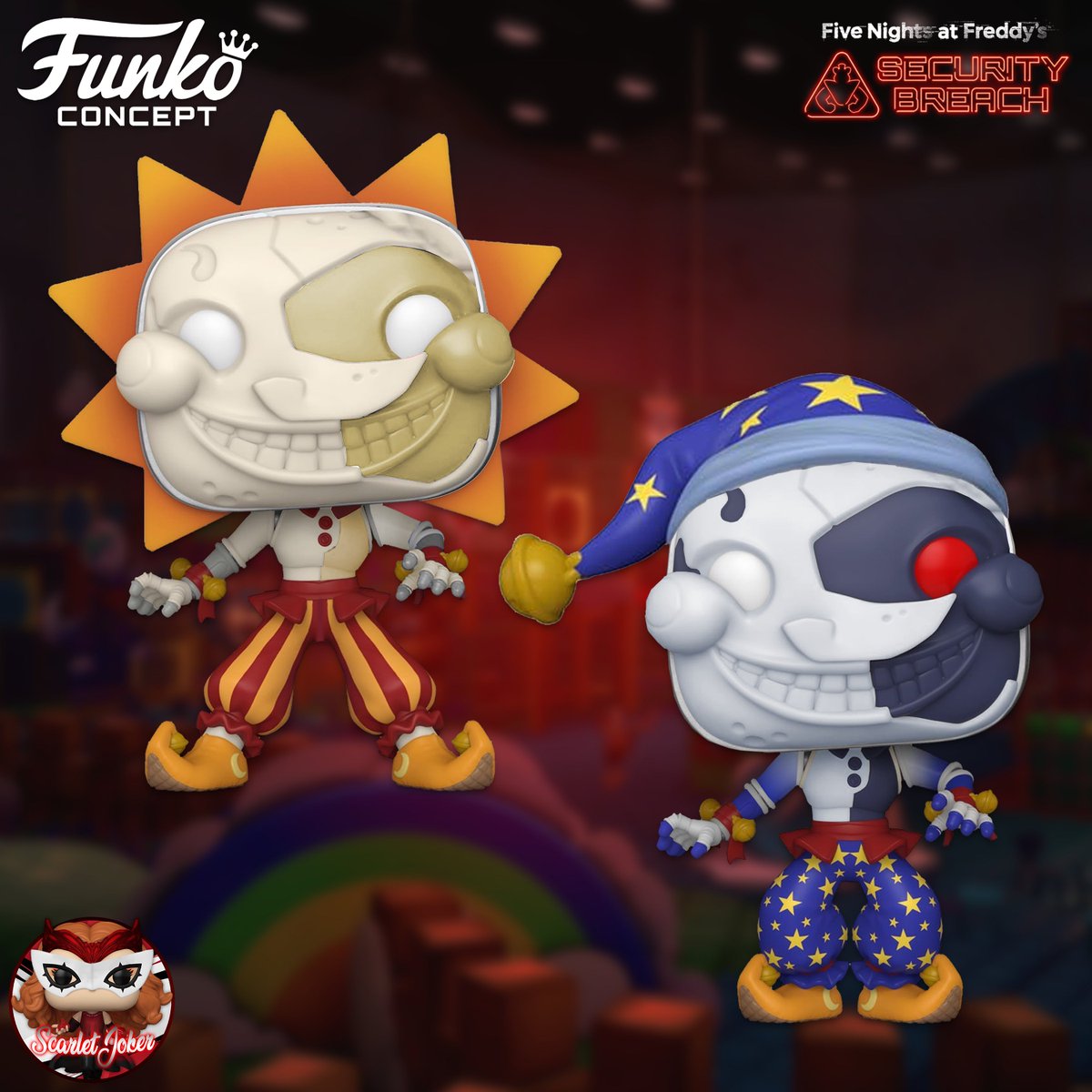 SECURITY BREACH] Fnaf Funko Pops - fivenightsatfreddys