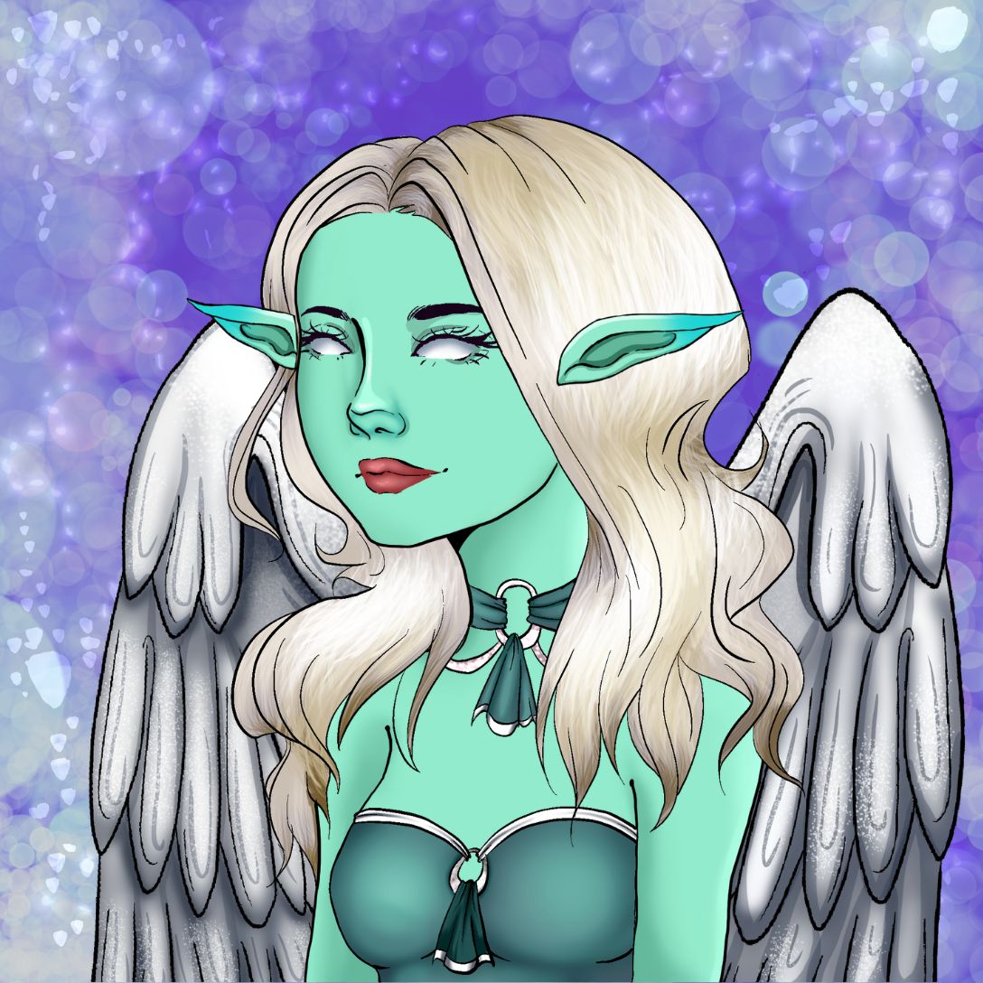 ELVEN_NFT's tweet photo. OG ELVEN traits x Lost Tribe traits!! 💜💜

(just for fun) https://t.co/Okw8QSWqPS