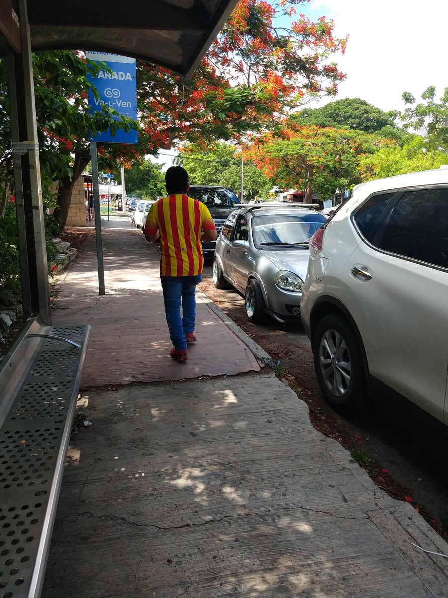 arelyrdc's tweet photo. @ImdutYucatan Avenida 2000 x 16, que se evite esto, es un paradero. https://t.co/By2xdC5UI5