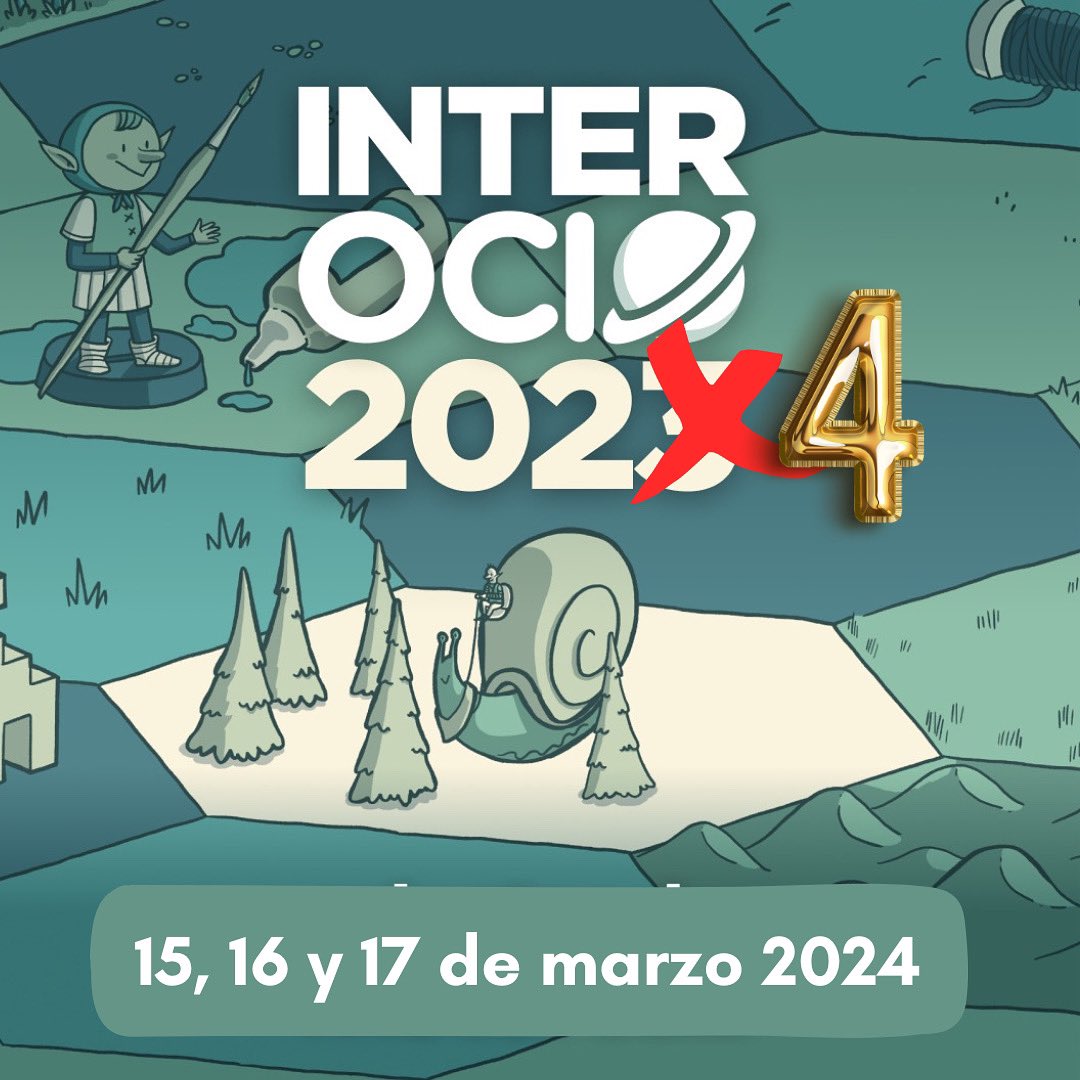 ✴️ I N T E R O C I O 2024 ✴️

Tenemos nueva fecha para <a href="/FeriaInterOcio/">InterOcio 🧩</a>: 15, 16 y 17 de marzo 2024 en el pabellón 12 de <a href="/IFEMA/">IFEMA MADRID</a>. 🫶

¿Lo anotas en tu calendario lúdico? No puedes faltar. 🧡

#interocio #interocio2024 #planesconniños #ifemamadrid