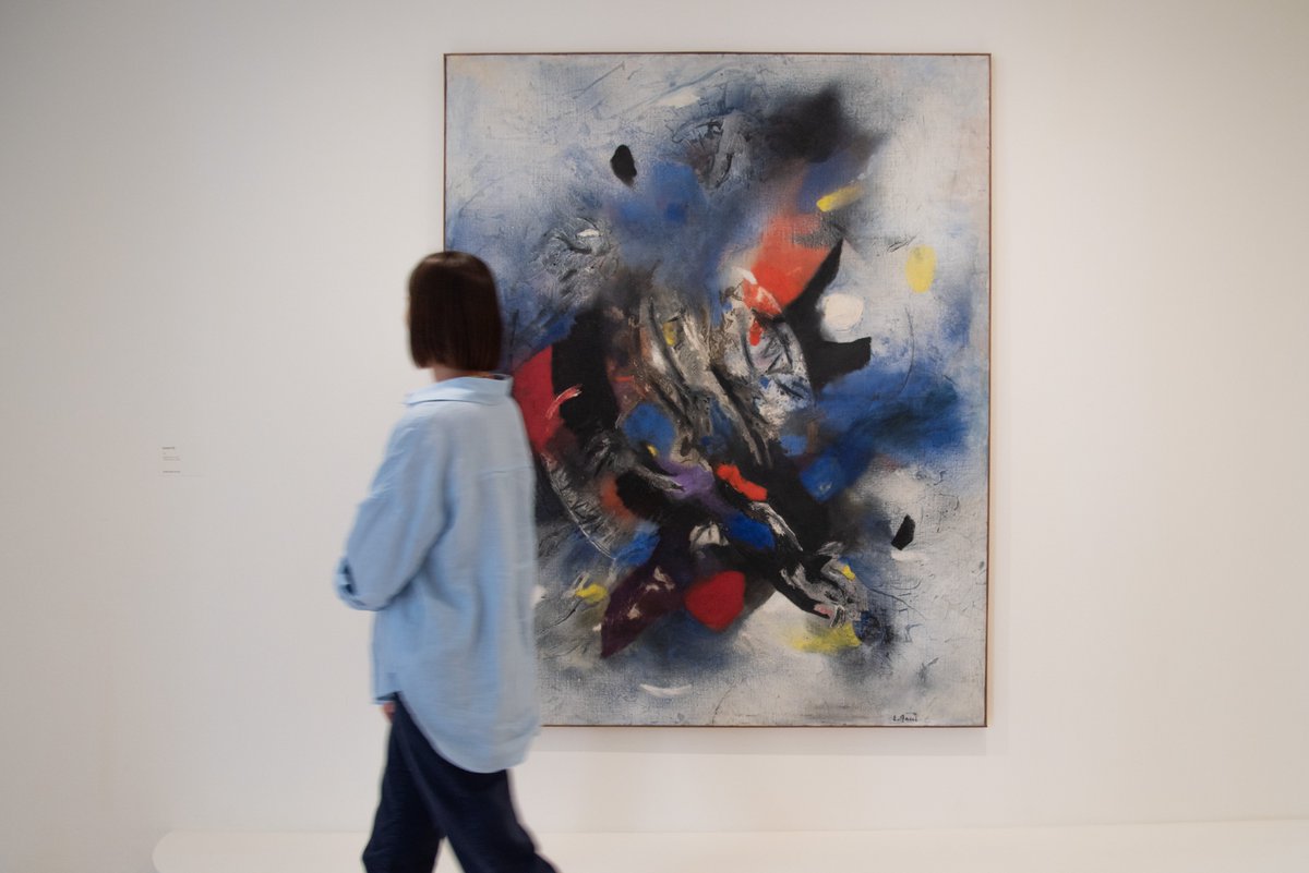 GuggenheimPGC's tweet photo. Non hai ancora visitato la mostra? Hai tempo fino al 18 settembre per lasciarti travolgere dalla forza esplosiva delle opere di Edmondo Bacci💥

#EdmondoBacci #PeggyGuggenheimCollection https://t.co/w57X0eIE5C