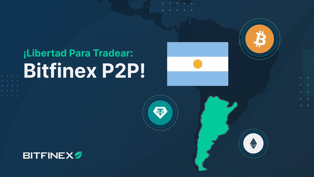 BitfinexSpanish's tweet photo. ¡#Argentina, libérate de los límites! Tradea #Bitcoin, #Ethereum y más desde tu teléfono 📱 con #BitfinexP2P. 

Potencia tu libertad financiera 🚀 

¡Comienza hoy! 
https://t.co/v1yrDXHBYS https://t.co/Tc361vH3P3