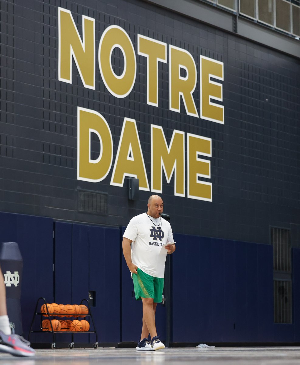 a culture centered around togetherness and energy.

<a href="/Coach_Shrews/">Micah Shrewsberry</a> has a very specific vision for the future of our program → bit.ly/3OzaPIS

#GoIrish
