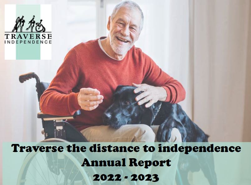 We are excited to share our Annual General Report with you. The 2022-2023 report will give you an insight into Traverse Independence’s work and impact in the region. You can find the report on our website under Publications &amp; Plans. #annualreport #abi #kitchener
