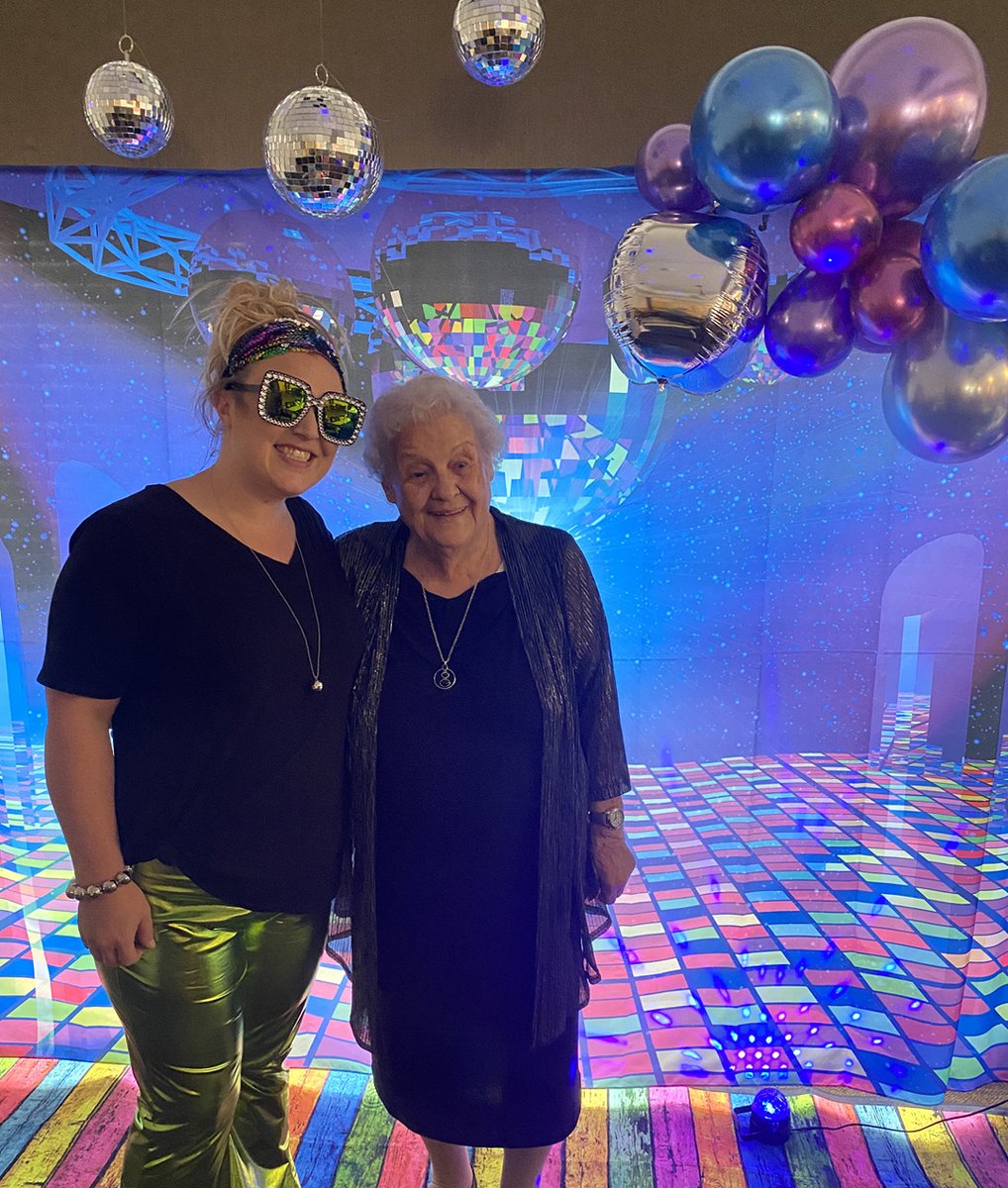 Life is like a disco ball… No matter how the music changes, you keep dancing. 
#DancingthroughtheDecades #TrilogyThemeDinner💃🕺