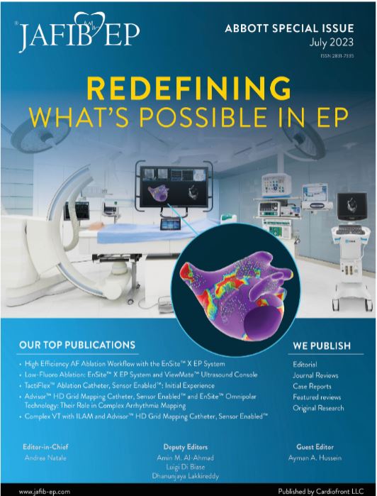 The July edition of <a href="/JAFIB_EP/">JAFIB&EP</a> is published! Read it here: buff.ly/3YRVJ37 @Abbottcardio