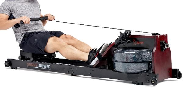 ipadness's tweet photo. Sunny Health &amp; Fitness Bluetooth Wooden Water Rower with App Connectivity - https://t.co/R8PrDnSN6V https://t.co/BRYKFvFATh