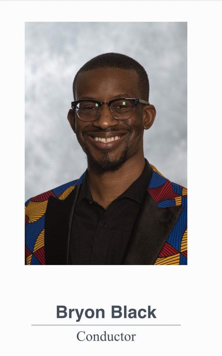 Bryon Black II, Conductor tweet media
