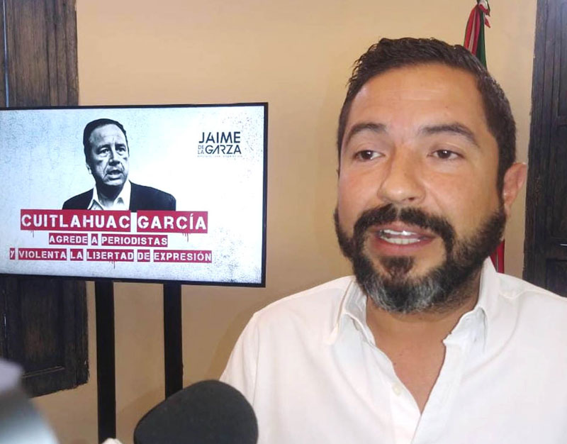 NOTIVER's tweet image. #CLIMA #AMENAZANTE DE #CUI
¡NO QUIEREN EL #PINOCHO
#diputado #local y #presidente de la #Comisión de #Atención a #Periodistas
Jaime de la Garza #preocupación que #afecta a #pilares
#fundamentales de #sociedad #democrática la #libertad de #expresión
notiver.com.mx/?p=297531&amp;amp;prev…