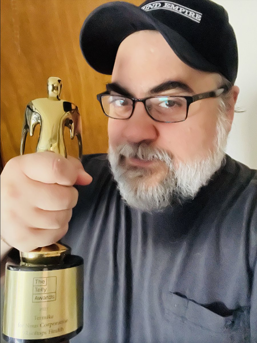 A sincere &amp; heartfelt THANK YOU to the <a href="/tellyawards/">The Telly Awards</a> for this gracious win for #TERMIKE. I share this with the entire team at <a href="/NisusCorp/">Nisus</a> &amp; <a href="/9Rooftops/">9Rooftops Marketing</a> who are indeed the geniuses behind this campaign! Portraying TERMIKE is so much fun and this recognition is the icing on the cake.