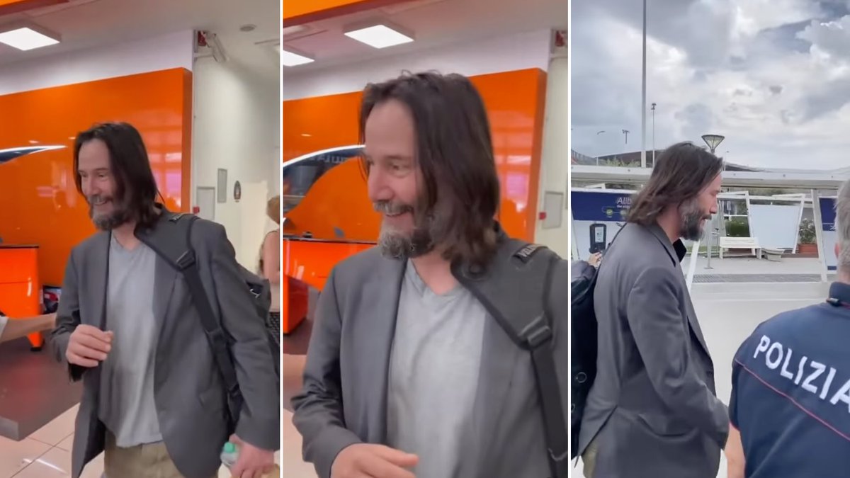 KEANU REEVES A NAPOLI
La star di Matrix a Capodichino: t.ly/9jOM9

#KeanuReeves #Napoli