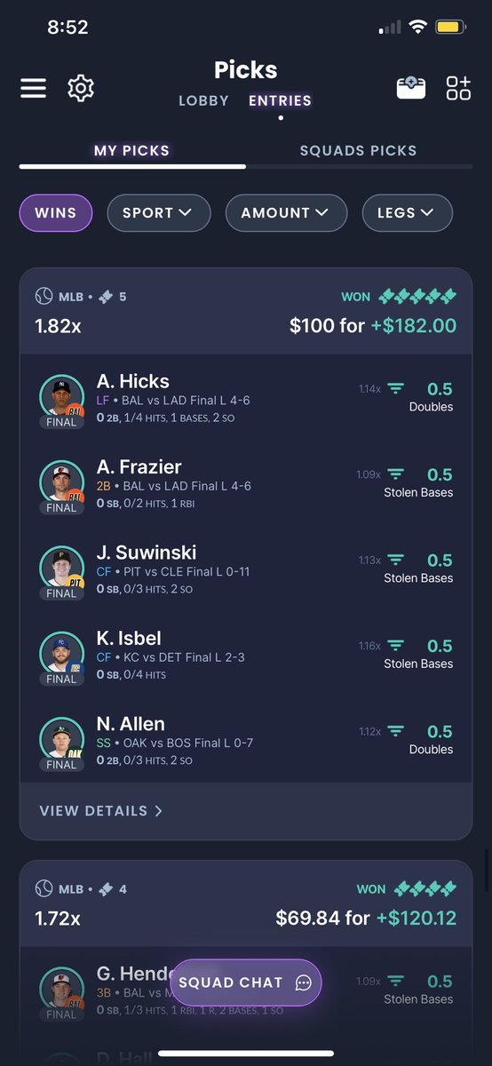 A11Bets's tweet photo. 75 RT "♻️" AND WE RUN BACK THE
20$ -> 1000$ Challenge Today for FREE 🏆

We've turned ⤵️
20$ -> 640$ ✅
20$ -> 202$ ✅
20$ -> 104$ ✅
 
All it takes is a Follow to get Access to Day 1 Today for FREE❤️🙏

#gamblingtwitter #mlb #sportsbetting https://t.co/npqieG42yz