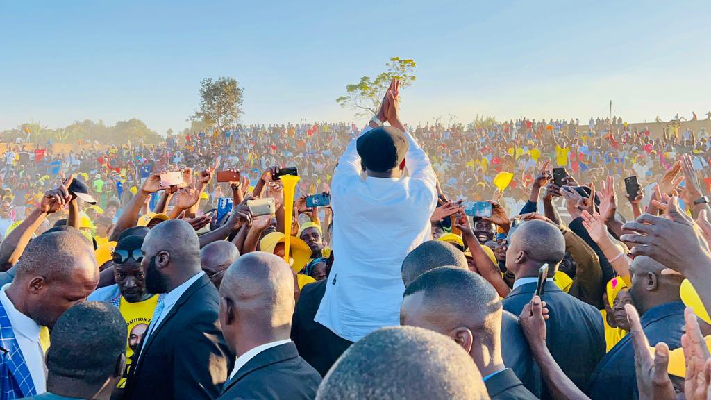 RECORD TURNOUT IN HURUNGWE. THANK YOU KAROI. THANK ZIMBABWE  🇿🇼 #ForEveryone