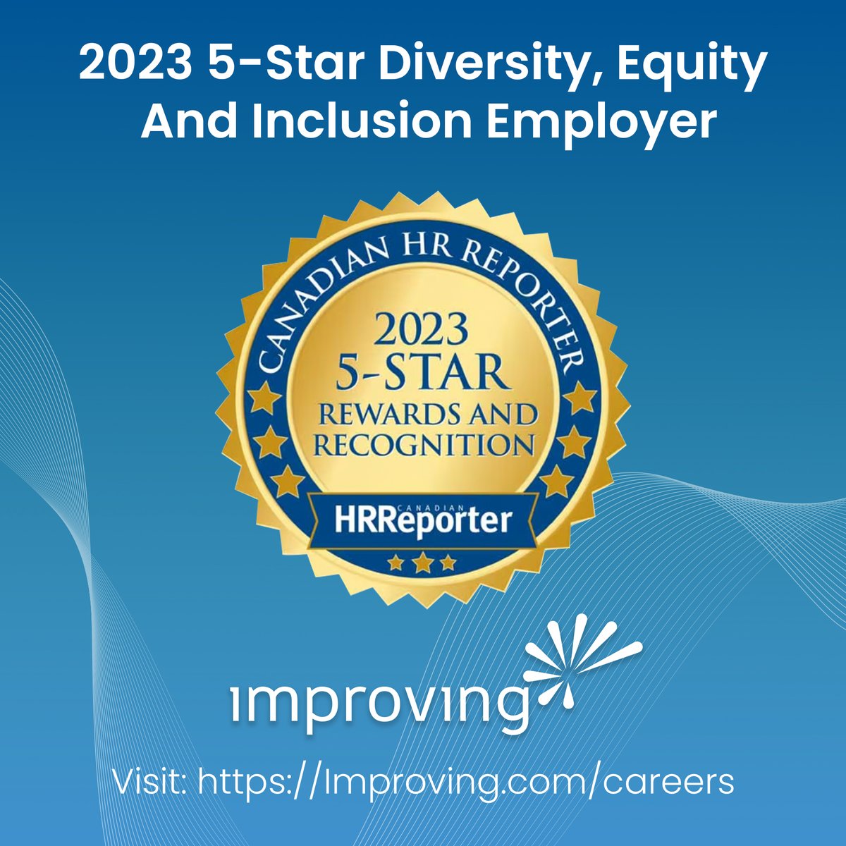 ImprovingYYC's tweet photo. We are thrilled to share that #ImprovingYYC has won the #CHRR 5-Star DEI Employers Award for 2nd year in a row! We are proud to have an inclusive and diverse team. 🌐💫

Learn more: https://t.co/CoS8PRNFof

#DEI #CanadianHRReporter #Improving https://t.co/86RxFH5nkl