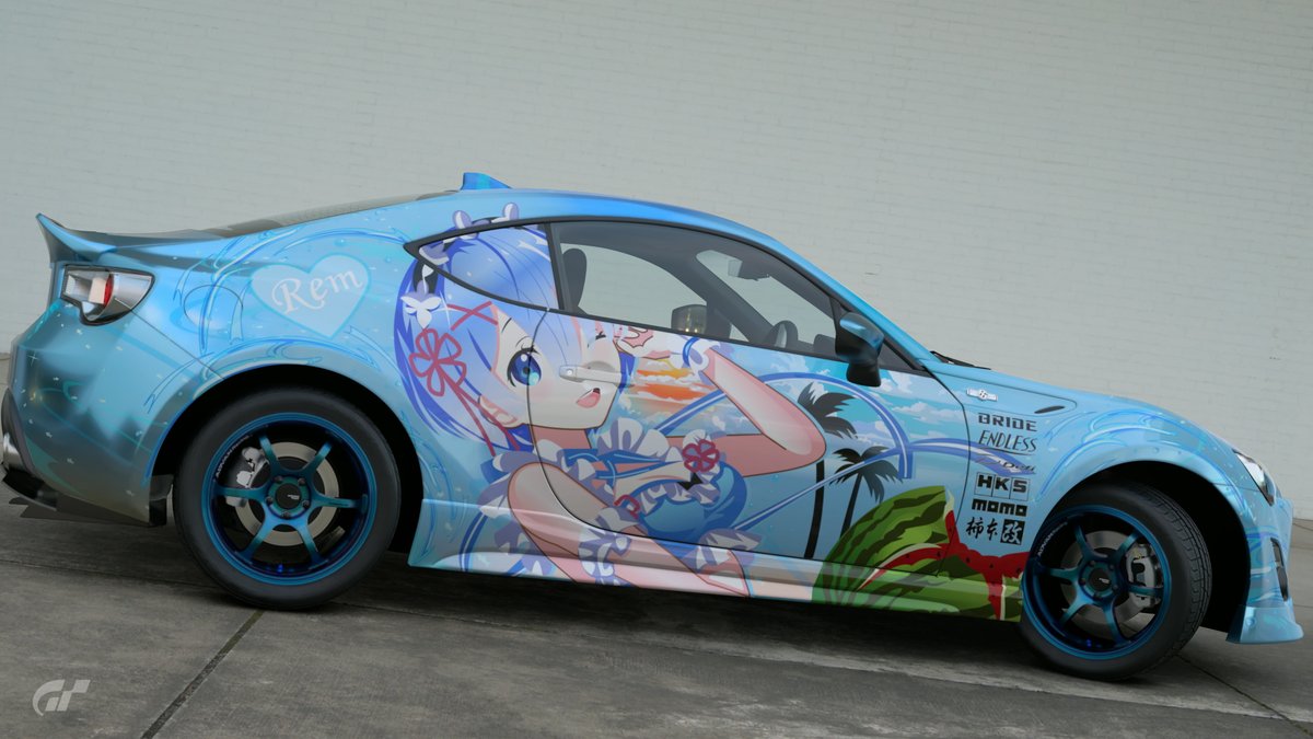 Rem GT86 #PS5Share, #GranTurismo7 #rezerorem #remzero #rezero #toyota #toyota86 #GT86 #animecar #anime #itasha