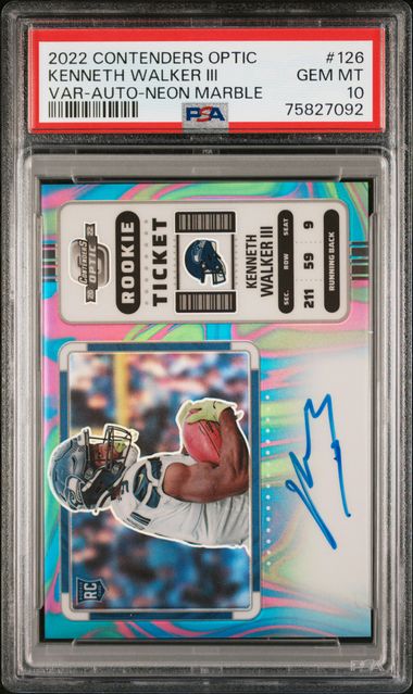 DualThreatSC's tweet image. Any interest? 
Ridder - $700
Herbert - $750
Purdy - $250 (Pop 4)
Walker - $1000 (Pop 1)

$2500 takes the lot. The Kenneth Walker is sick! 1/4 Neon Marble, on card RC Auto.

@Jylesss @CardPurchaser @TJCardCollector @sports_sell @RizzCards @HiveCards @HobbyConnector @TheHobby247