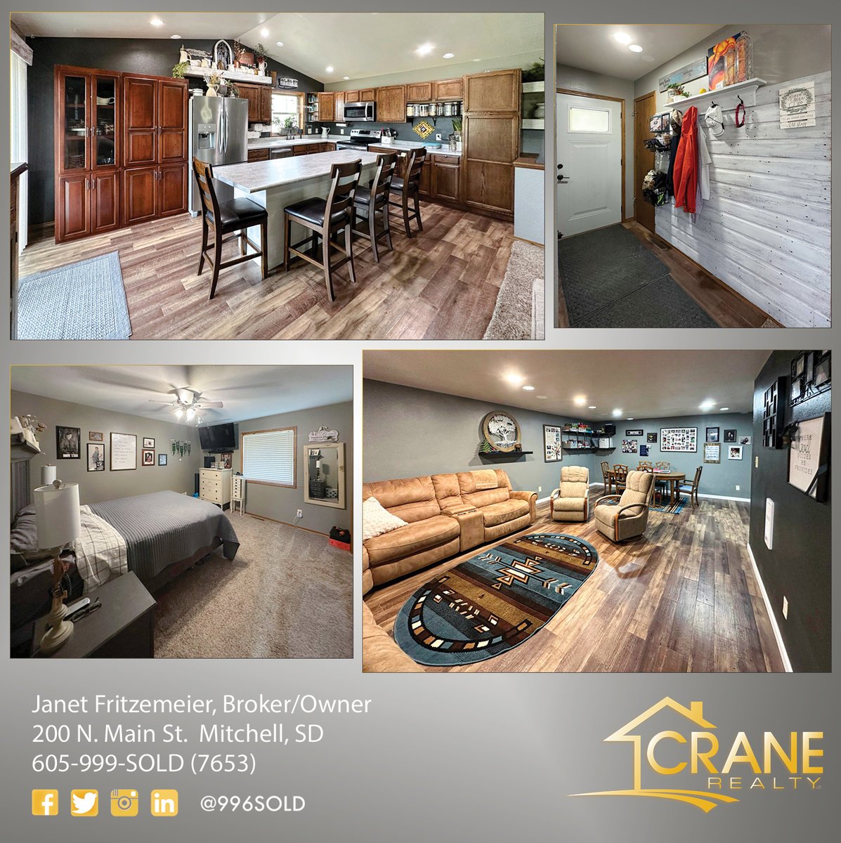996SOLD's tweet photo. 1613 N. Minnesota St. 🏡 Contact Janet for more information or to schedule a showing of this 4 bedroom / 2 bath home 605-999-7653 or janetfritz@cranerealty.net https://t.co/71EH8sJGra https://t.co/HQNZntkIPu