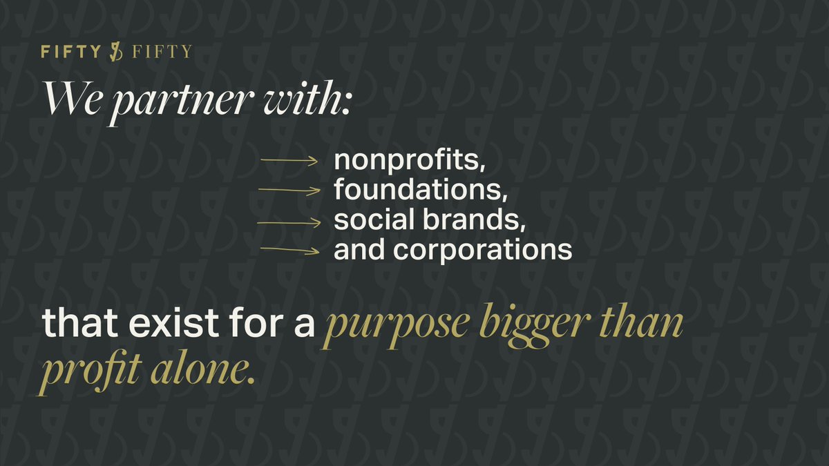 We partner with nonprofits, foundations, social brands, and corporations that exist for a bigger purpose than profit alone -- to help them bring their ideas to life! #digitalmarketing #causemarketing #marketingforgood #webdev #nonprofitmarketing #webdesign #digitalagency