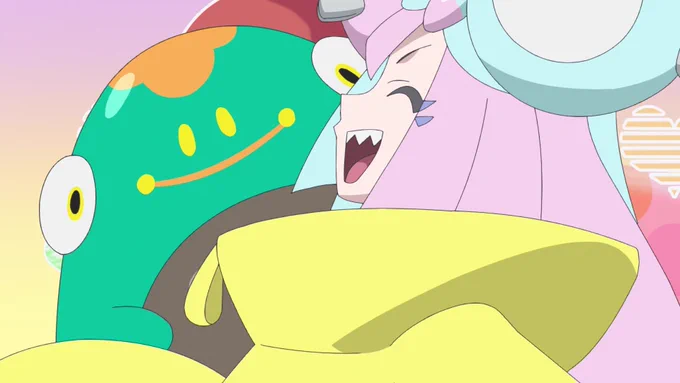 みたーナンジャモ動いてたー可愛い!#アニポケ 