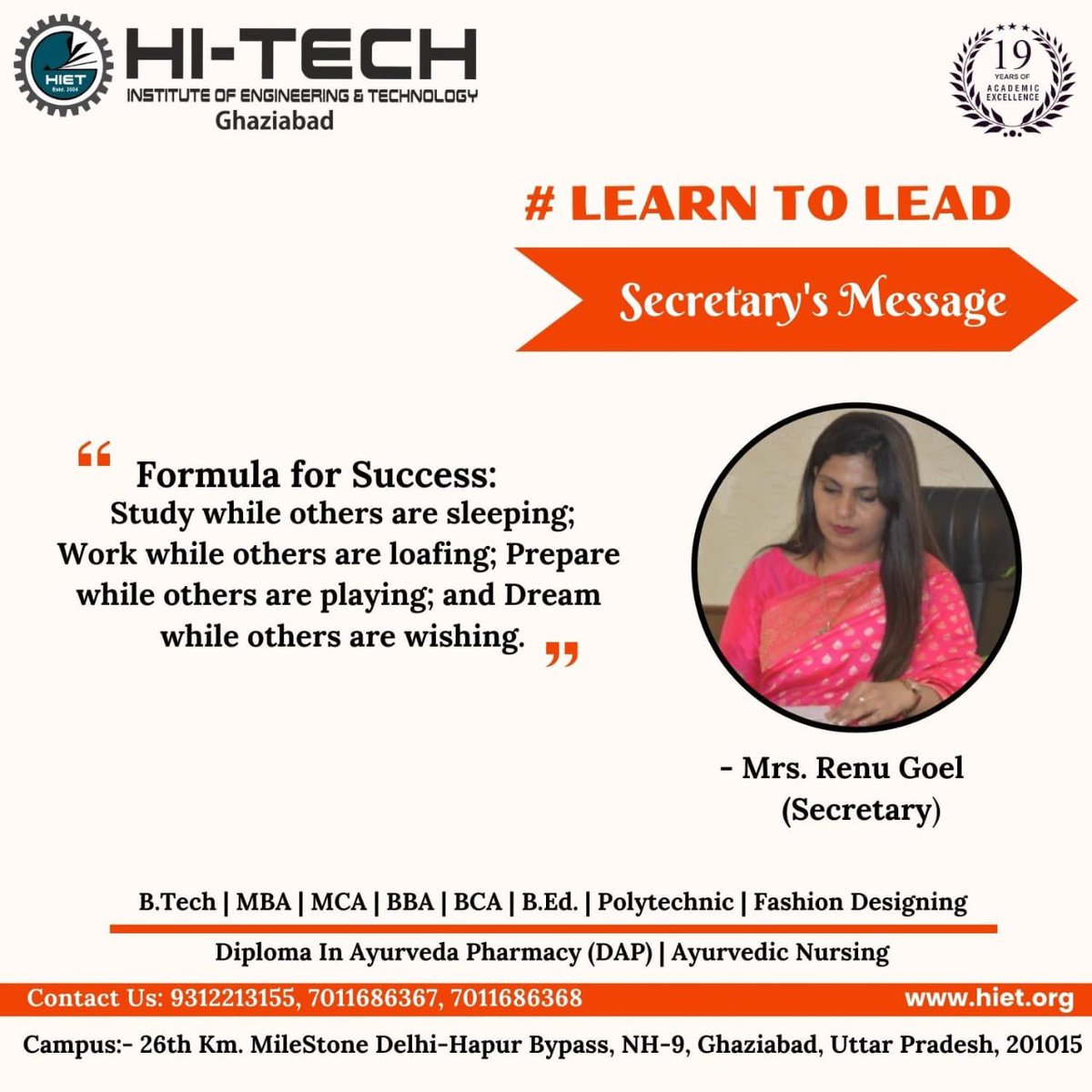 HiTechColleg's tweet image. Education is the most powerful weapon you can use to change the world. 

#hitechinstitute #todayupdates #hitechinstitute #educacion
