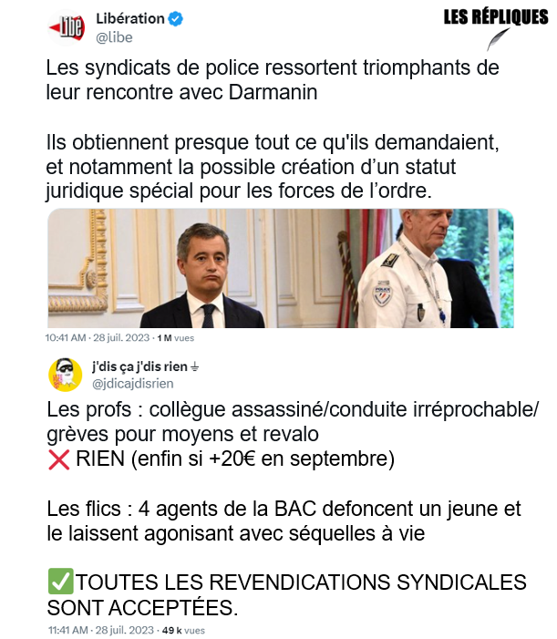 Les Répliques tweet media