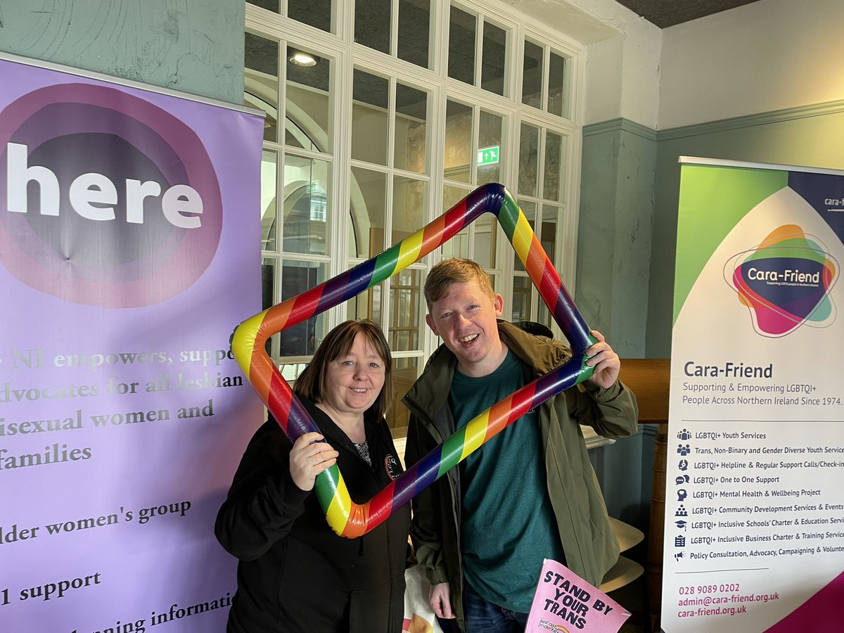 CllrPadraigSF's tweet photo. It was great to attend the Pride Community Safe Event organised by @Here_NI &amp; The West Belfast Community Safety Fourm yesterday afternoon at St. Colmgall’s before the excellent quiz that night. 

Great chatting with representatives from @TransgenderNI @TRPNI &amp; @CaraFriendNI https://t.co/hDhSfAfHsD