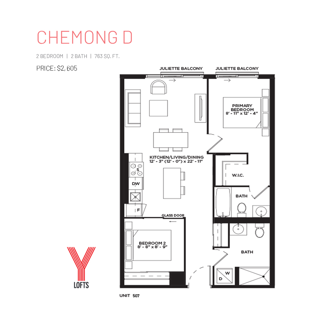 _YLofts's tweet photo. Available suites at Y Lofts ✅
Unite: 507
Suite: 2 Bedrooms + 2 Bathrooms
Square: 763 SF
Floor: 5
Moving date: Available now
Price: $2, 605
Move in this month: lease@prismpm.ca ✉️
#Peterborough #ylofts #Peterboroughrental #rentalontario https://t.co/qkGFQD9zhV