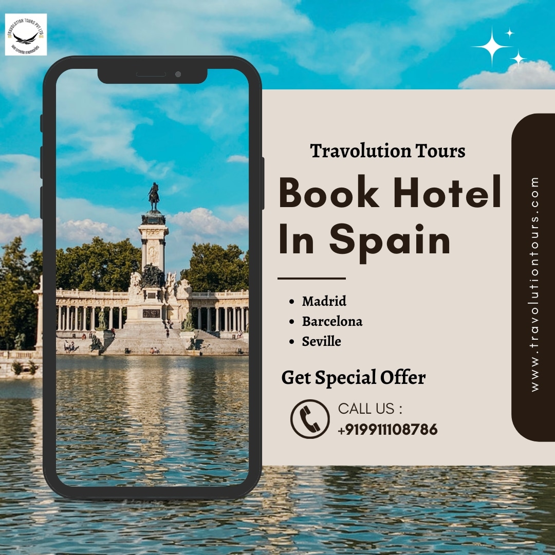 TravolutionTou1's tweet photo. Book Hotel from Travolution Tours!

Book Now

Call us: +919911108786
+919818885644
Email:support@travolutiontours.com
Visit: https://t.co/CmXHIMq0Gc

 #hotel #spain #travelagent #specialdiscount  #travolutiontours https://t.co/teOrbEp44c