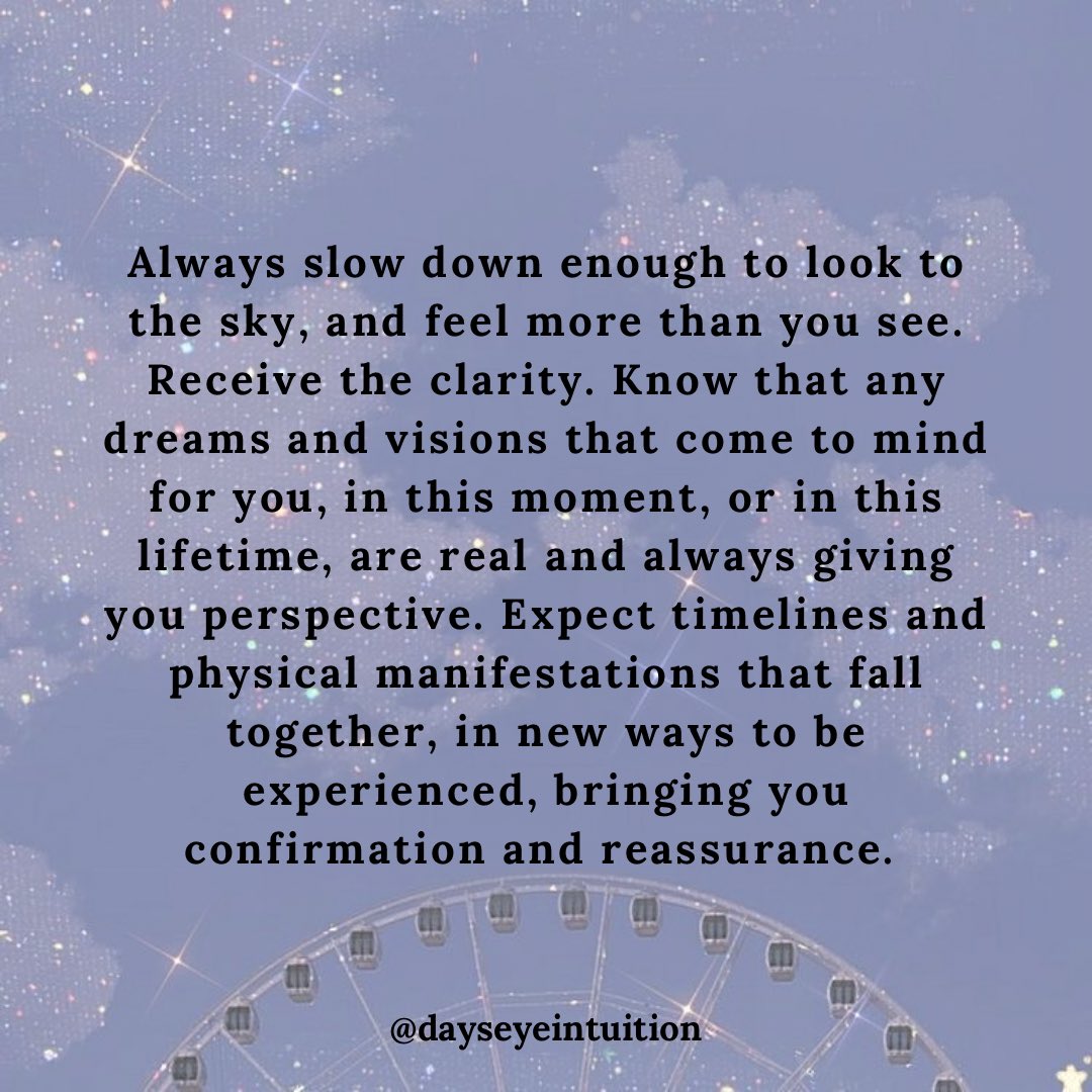 Look to the sky ✨🎡☁️💙

#intuitiveguidance #psychicmedium #energyreading #channeledmessages #collectiveconsciousness #energyhealing #intuitivehealing #soulexpansion #perspective #healingjourney