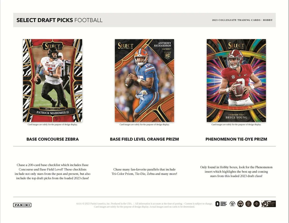 KnTSportscards's tweet image. New Release Panini Select Draft Football #selectdraft #paniniamerica #cardshopfl #cardshopfl #kntsportscards #kntbreaks #newrelease
