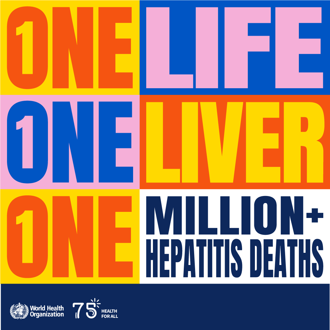World Health Organization (WHO) (@who) on Twitter photo Hepatitis symptoms mostly only appear once the disease is advanced.
The result? Over a million lives lost to hepatitis every year.
That’s why liver health is fundamental to human health. And why, together, we must expand access to testing and treatment, to end viral hepatitis Hepatitis symptoms mostly only appear once the disease is advanced.
The result? Over a million lives lost to hepatitis every year.
That’s why liver health is fundamental to human health. And why, together, we must expand access to testing and treatment, to end viral hepatitis