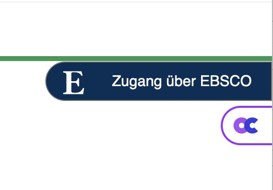 OaHelper's tweet image. Sometimes there is no open access copy, but your library still has a subscription. I still want to help you and that’s why Open Access Helper Version 2023.8 now supports the EBSCOhost Entitlement API.

If you are a librarian and you want to set it up, please contact me.