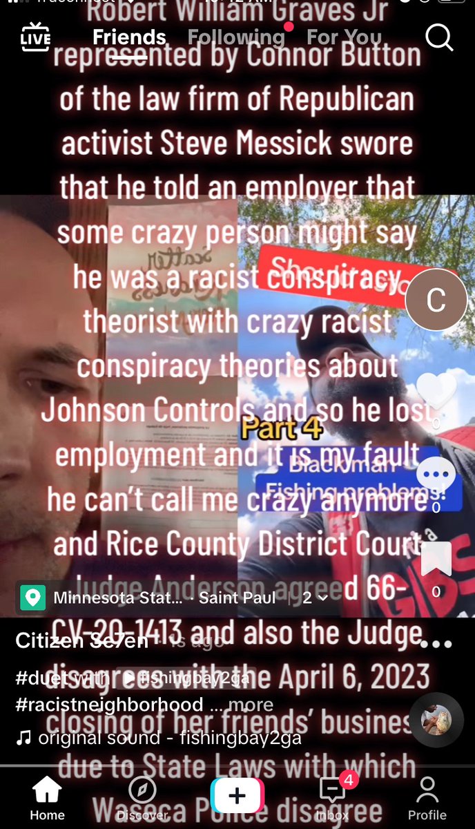 #tfw police, unethical attorneys+judges in the most Southern districts of Southern Minnesota, previously represented in the US Congress by Tim Walz, disagree with the right of citizens to SUPPORT laws passed by #mnleg and signed into law by #FF @GovTimWalz tiktok.com/t/ZT88mgFJp/