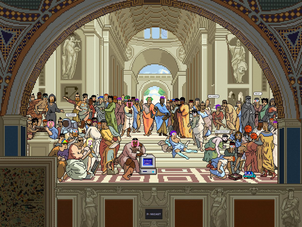 🚨MISSION CONTROL, WE HAVE LIFT OFF!! 🚨

ELIGBILE FREE MINT NOW OPEN!! 🚀🚀

Title: The School of Pixels: Class of '69
Artist: @polygonyogurt 
Mint Link: app.manifold.xyz/c/punkcast
Supply: 300 Editions

Thank you so much for your patience, and support! 

PS. Please DM me if you