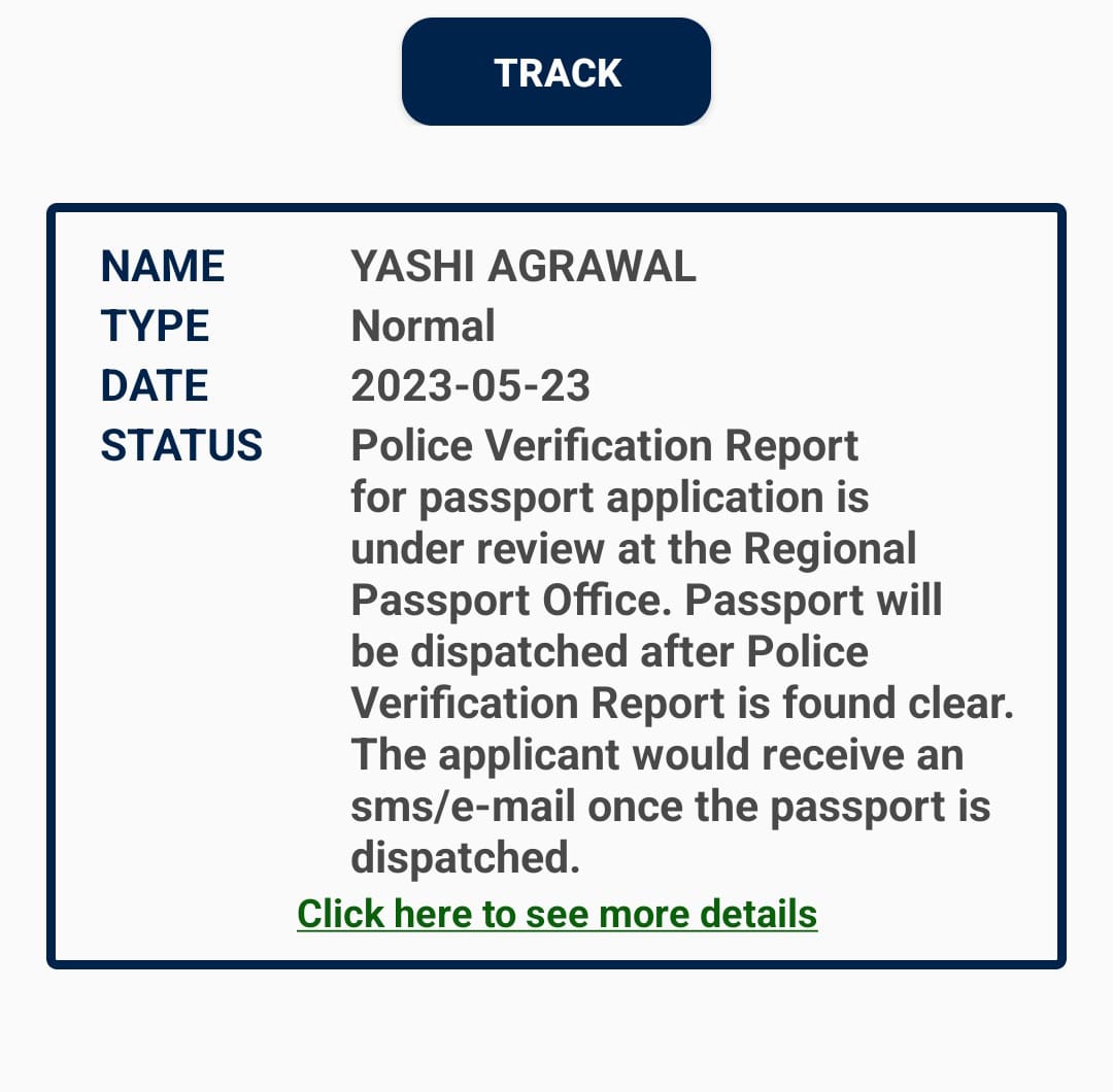 yashichocolate's tweet photo. @rpoghaziabad 
@PMOIndia @DrSJaishankar 
Sir,
I had applied for a fresh passport on 23 May 2023. It's been 2 months and  5 days since then. It is stuck in the regional rpo office. Kindly help me in this regard. Attaching the screenshot of the application.File No. GZ5067971520823 https://t.co/K0bc4LAgXQ