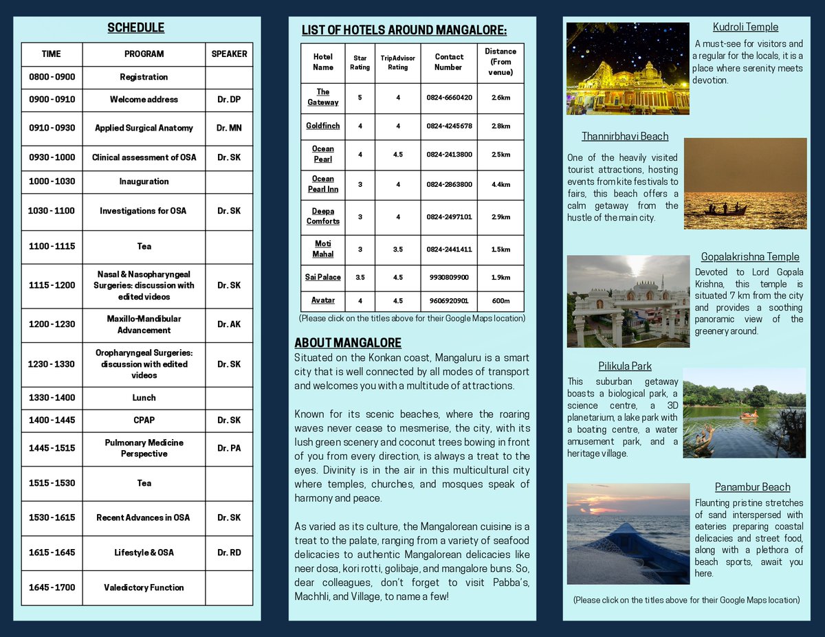 KMC_Mangalore's tweet image. CME on Multidisciplinary Management of Obstructive Sleep Apnea: Department of Otorhinolaryngology and Head &amp;amp; Neck Surgery

#osa #ent #sleepapneaawareness