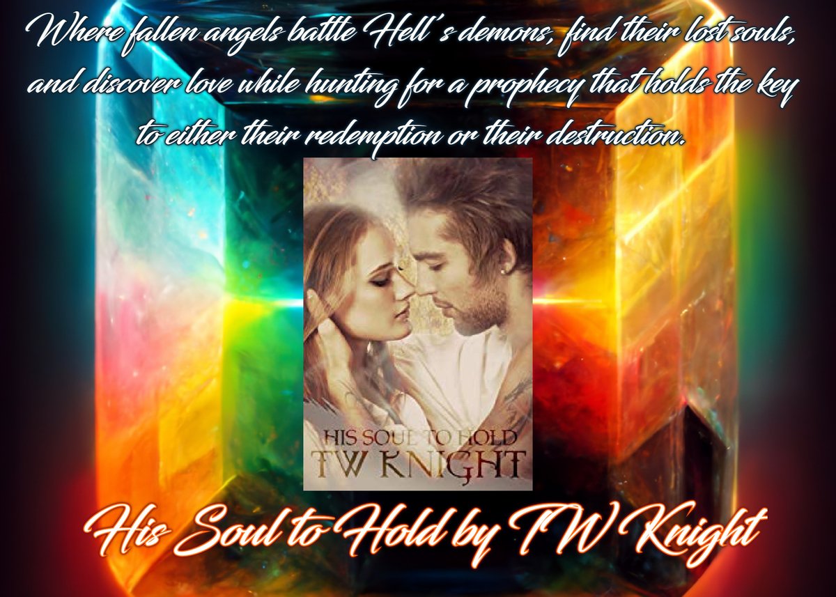 His Soul to Hold by TW Knight
#ParanormalRomance #FallenAngels
Soulless and exiled from Heaven the Dark Knights have not abandoned their duty. For millennia they’ve battled demons, protecting human kind from Lucifer’s servants.
owlandpussycatbookpromo.blogspot.com/2023/07/the-st…