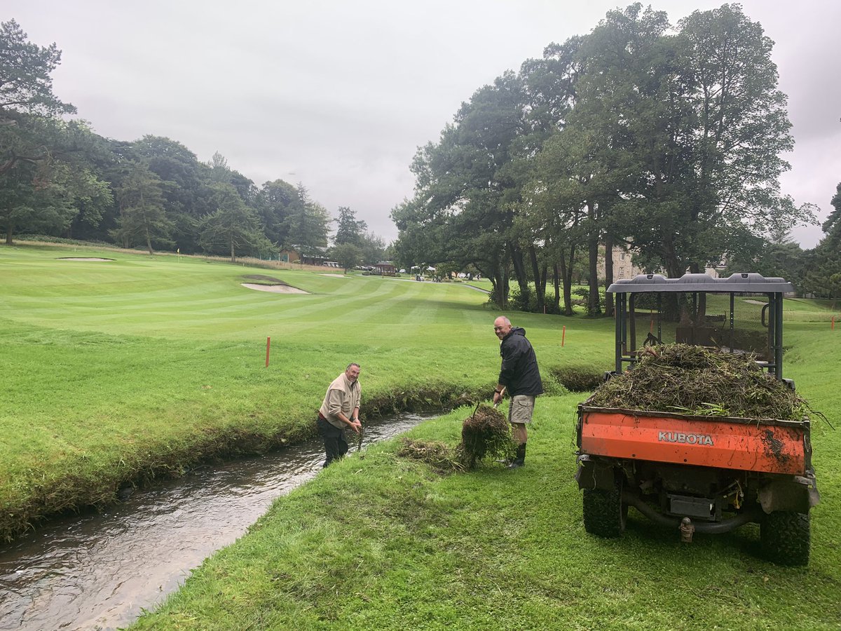 greenkeeping (@lancastergc) on Twitter photo Big thank you to Greens Chairman <a href="/marknorcliffe1/">mark norcliffe</a> & Darren McCormick for removing weed out of the beck that crosses the 9th hole <a href="/GolfLancaster/">Lancaster Golf Club</a> ⛳️👏👏👏 Big thank you to Greens Chairman <a href="/marknorcliffe1/">mark norcliffe</a> & Darren McCormick for removing weed out of the beck that crosses the 9th hole <a href="/GolfLancaster/">Lancaster Golf Club</a> ⛳️👏👏👏