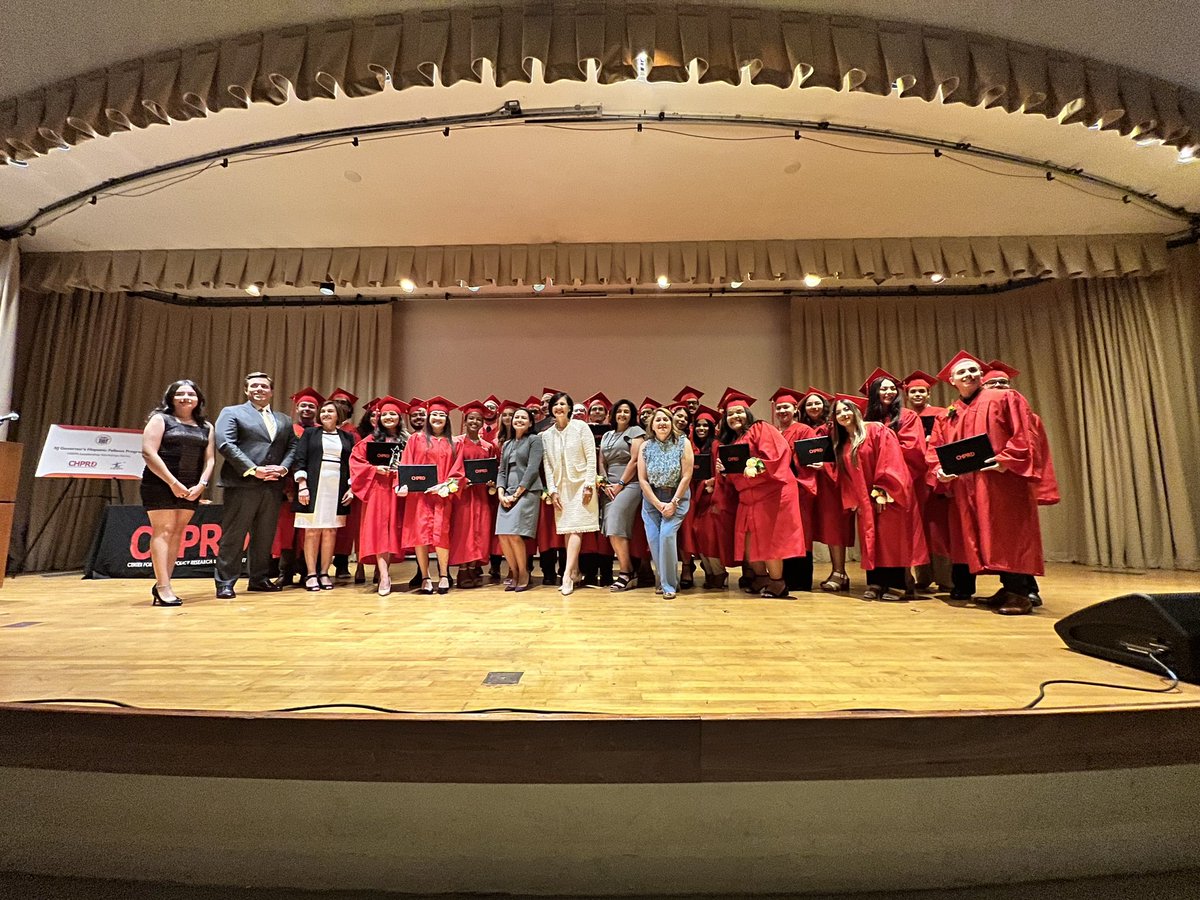 HISPAteam's tweet photo. The NJ Governor’s Hispanic Fellows Class of 2023 graduates today, marking 12 years of collaboration with CHPRD to connect Latino undergraduates with professional and leadership development opportunities, career networks, and role models to build a robust and diverse workforce. https://t.co/kp8TNj5wXk
