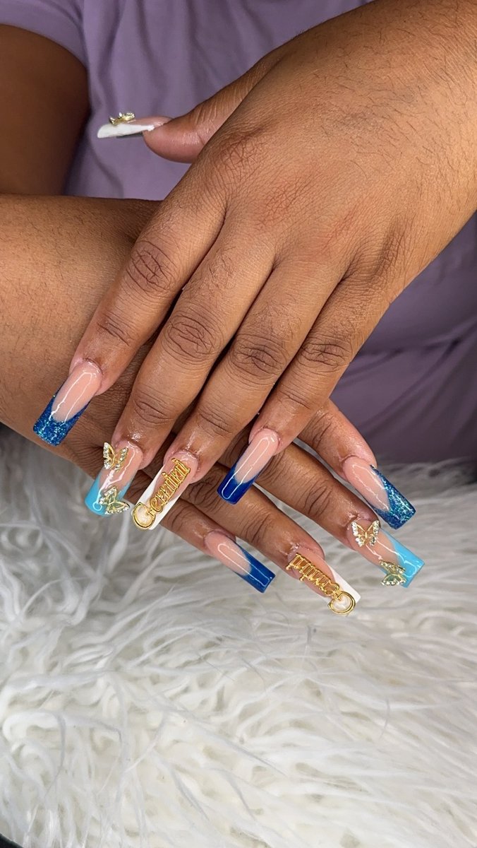Pricless_Ty's tweet photo. Oh nothing just some of the nails I’ve done recently 
#nails #BlackTwitter #beginnernailtech #Fayetteville #fayettevilleNc https://t.co/6tBdL3sDGo