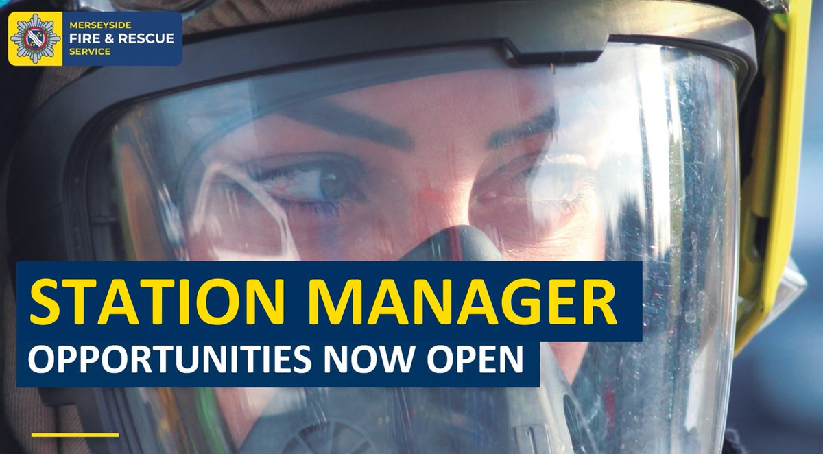 MerseyfireJobs's tweet photo. @MerseyFire are looking for high performing, talented and innovative leaders that can make a real difference to our communities. https://t.co/hyuT0yugju