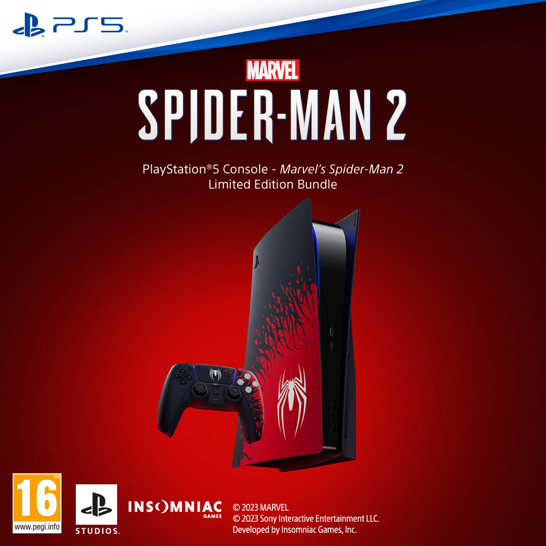  PlayStation DualSense Wireless Controller – Marvel's Spider-Man  2 Limited Edition : Video Games