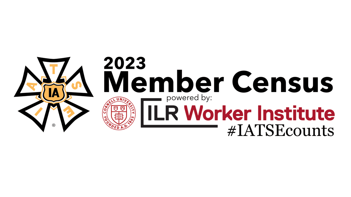 IATSE's tweet photo. It’s census time! The 2023 IATSE Member Census is officially open! It only takes a few minutes to complete the Member Census, so don’t miss this chance to make your voice heard. #IATSEcounts

Click here: https://t.co/hssukJbuWs https://t.co/T4Eu3QYWPM