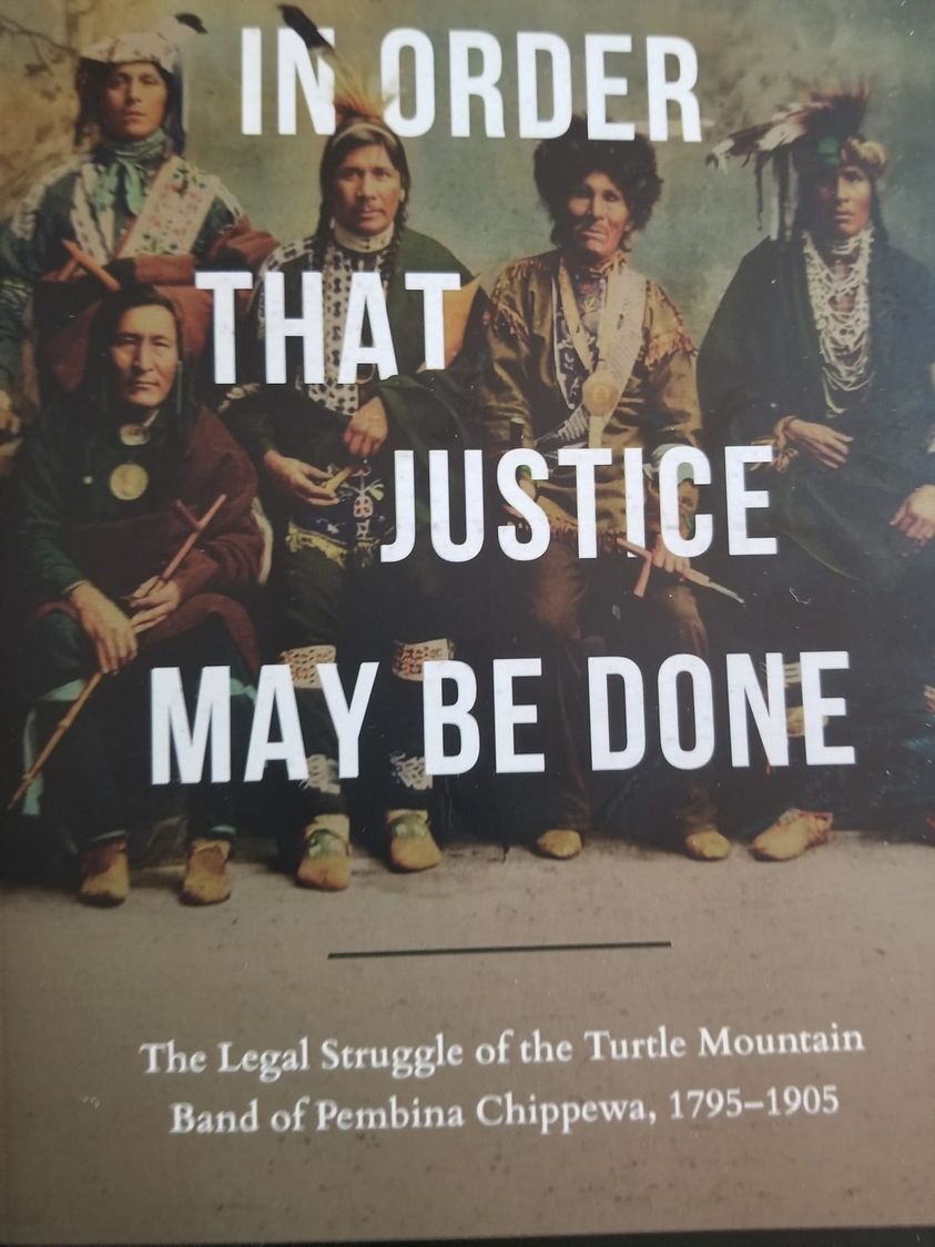 DLajimodiere's tweet photo. The best book ever written about my tribe the Turtle Mountain Band of Chippewa! Finally out! That's our Chief Little Shell III in bottom left. He refused to sign the treaty #NDSUPress #JohnShaw https://t.co/upIQNOikaD