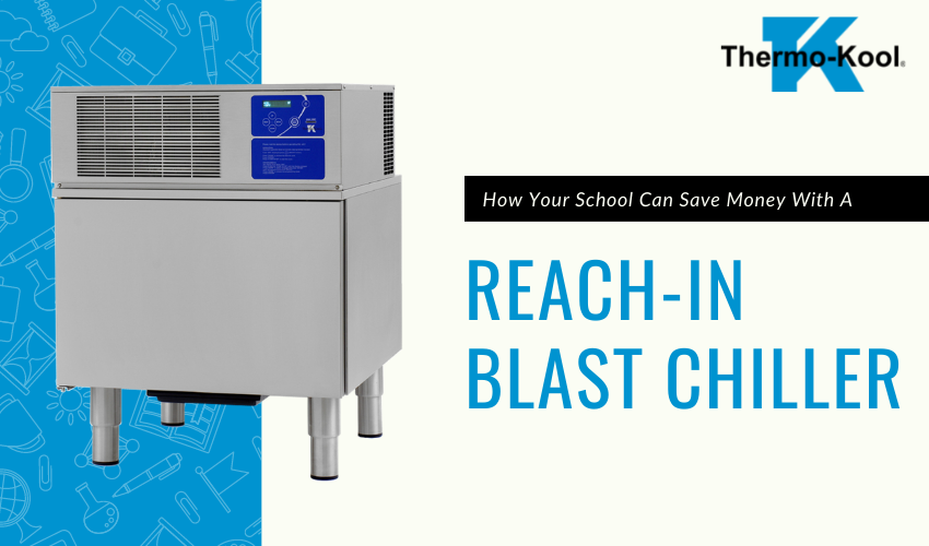 THERMOKOOL's tweet image. Let's count the ways you'll 💞 adding a blast chiller/shock freezer to your school kitchen. - 10 GN 1/1 food pans; 20 full-size pans up to 2-1/2" deep; 5 sheet pans 18" x 26". Improve efficiencies today: #schoolkitchen #k12meals #foodservice #blastchiller  hubs.li/Q01YBNjH0
