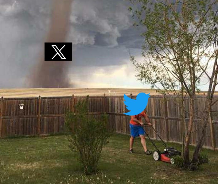 Cuando aún no se me actualiza la X de Twitter