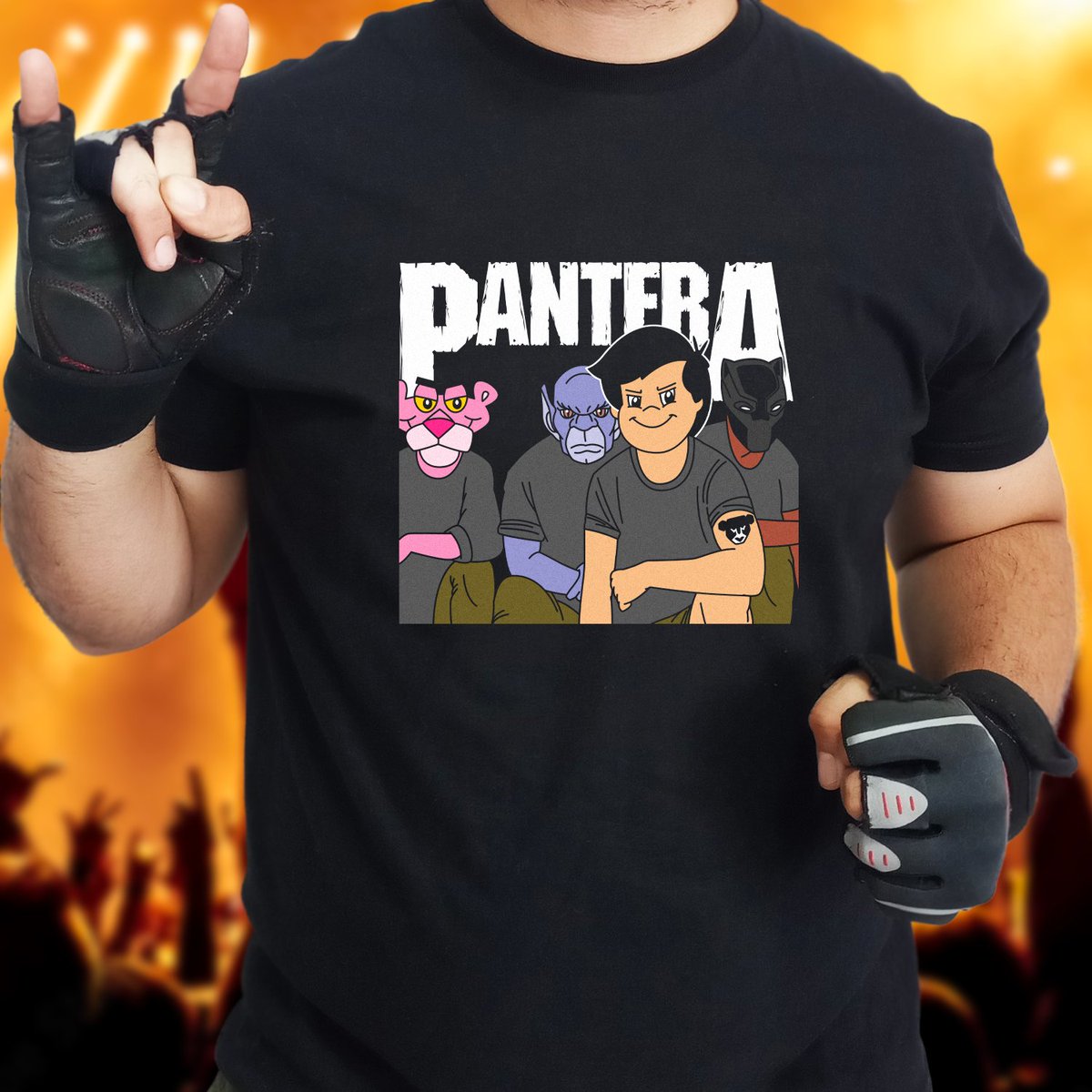 Killer_Quake's tweet photo. ¡Poder Pantera! 🤘
Compra esta playera en 👉 https://t.co/du1Kb1XUKk
#Pantera #PanchoPantera #Pantro
#PinkPanther #BlackPanther https://t.co/0uWx56m5b5
