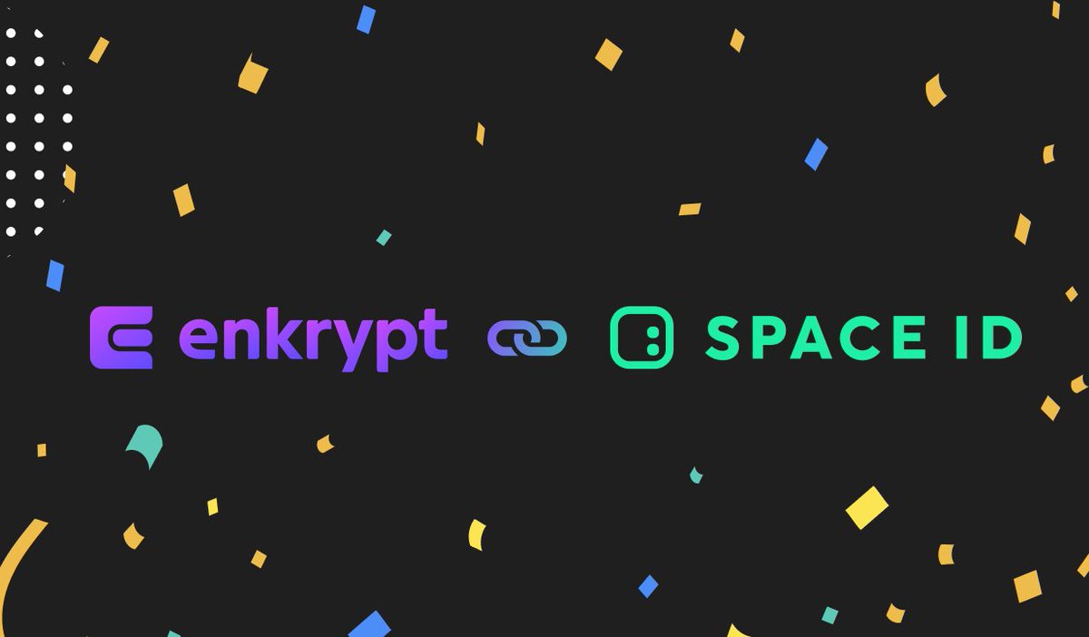 Own a SPACE ID domain yet? 🌌 🪪

<a href="/spaceid/"></a> is your one-stop #web3 Domain &amp; Identity Platform, offering domains including <a href="/SID_bnb/">SPACE ID .bnb Name Service</a> on #BNB &amp; <a href="/SID_arb/">SPACE ID .arb Name Service (💙,🧡)</a> on #ARB!

Web3 Name SDK powered by SPACE ID is now integrated in Enkrypt 🤝

Try it today👇
enkrypt.com
